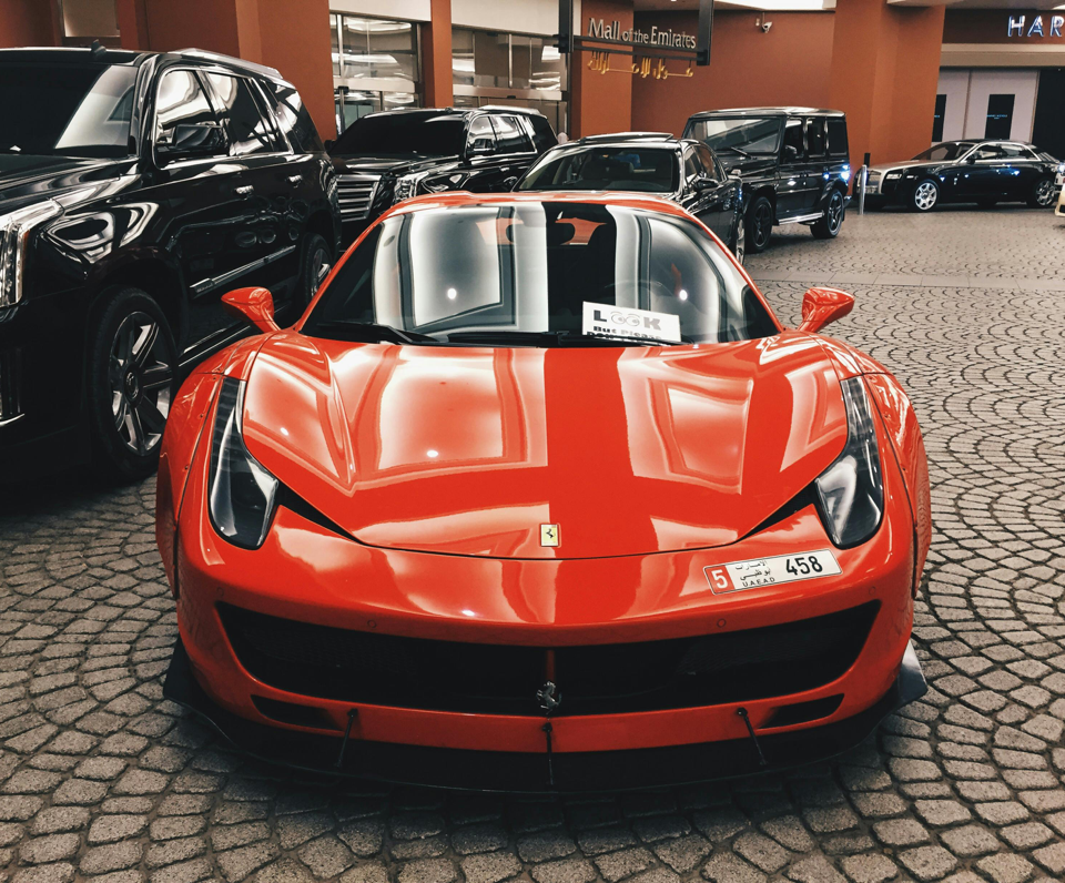 Red Ferrari